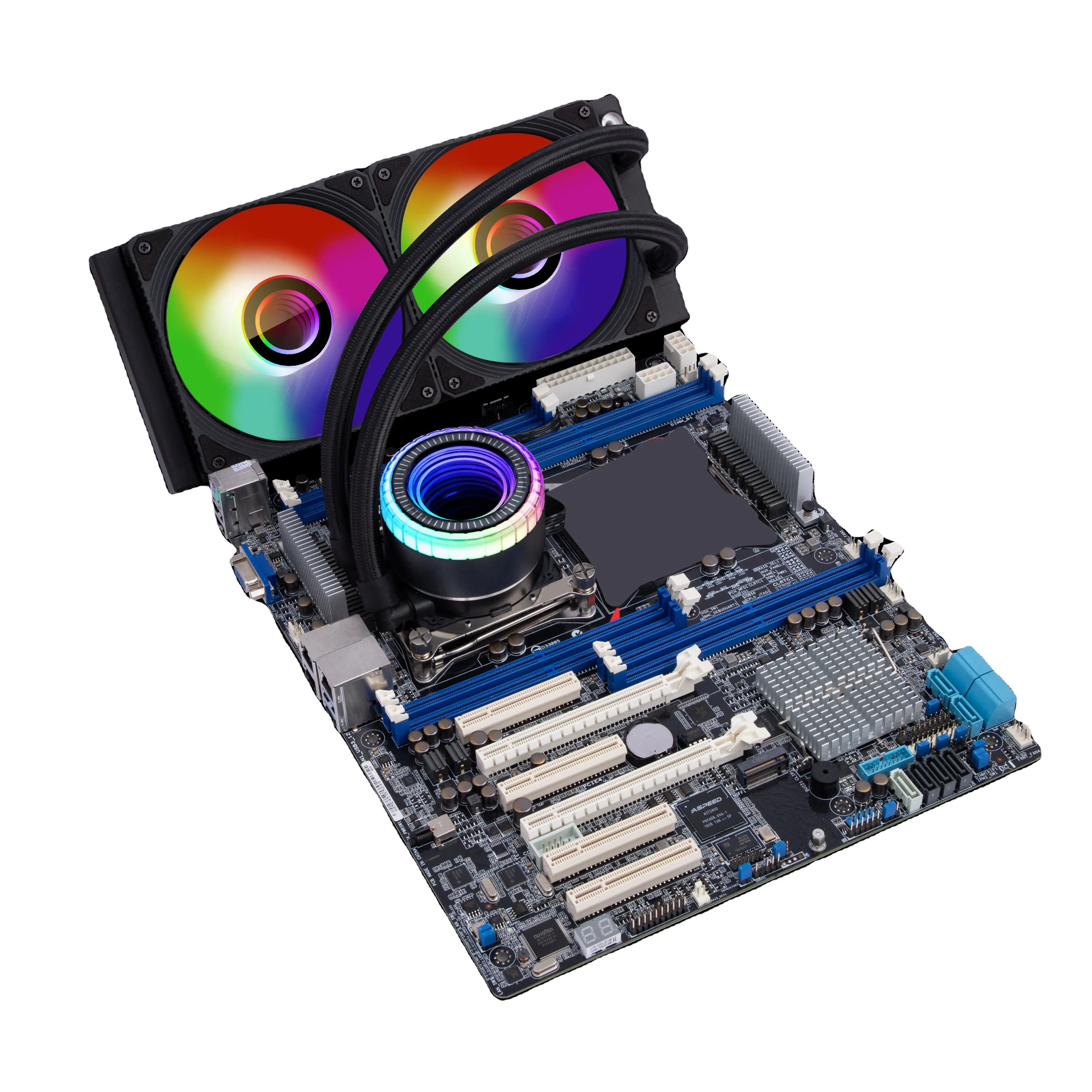 240water Cooler Intel CPU Fan with LED Features Manufacturing for Gaming PC