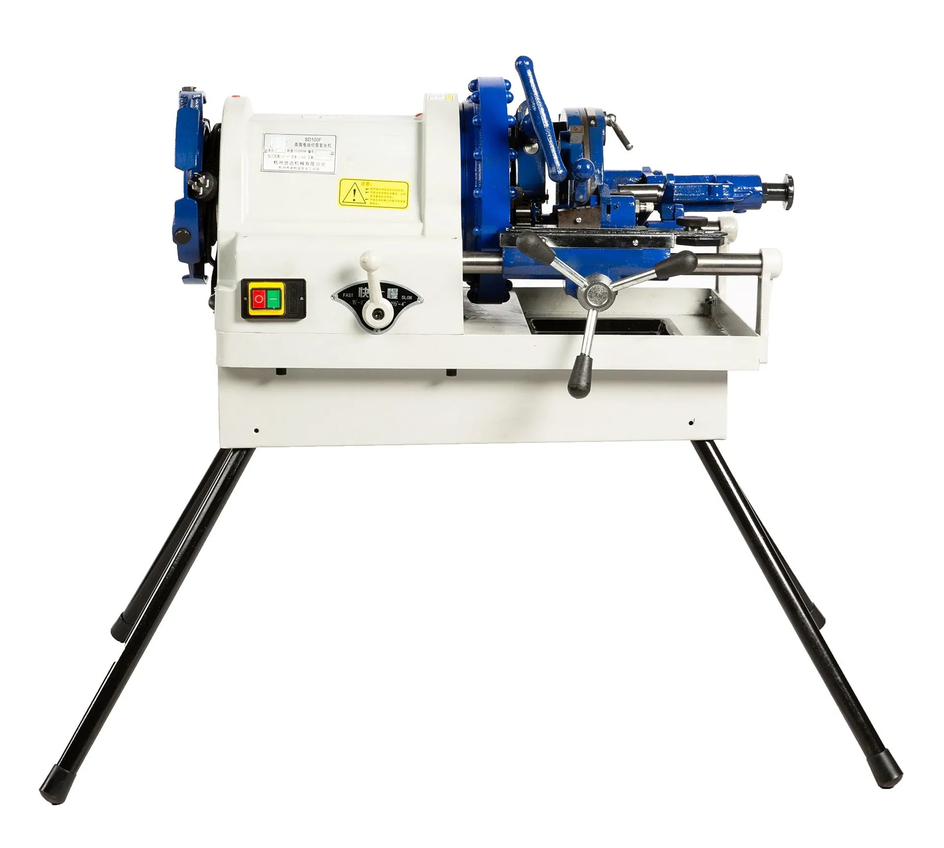 4 Inch Tube Threading Machine For Threading Tubes Pipes 1/2"-4"