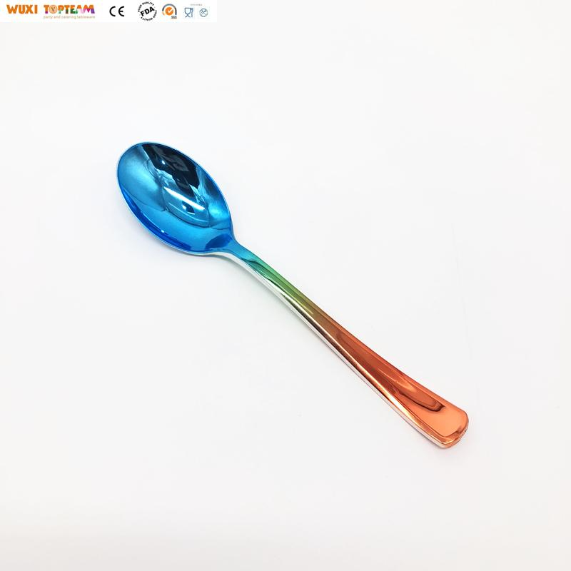 Vibrant Heavy Duty Plastic Cutlery Set for Weddings