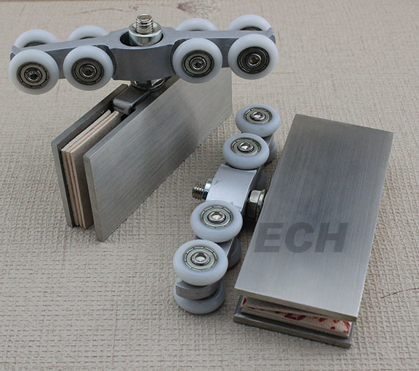 Good Quality Glass Sliding Roller 316 Stainless Steel Roller System
