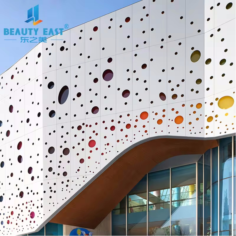 All New Aluminum 3D Facade Exterior Laer Cutting Panel for Wall