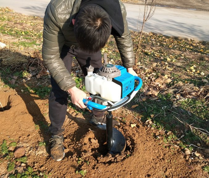 Two/Four Small High Power Precise Hole Digging Earth Auger