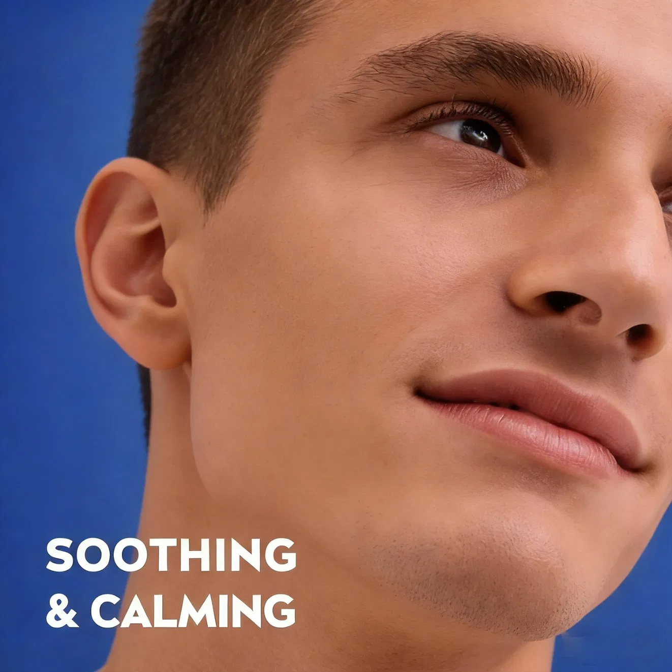 Mild Repairing Men Aftershave Balm Calming Hydrating Nourishing Cream