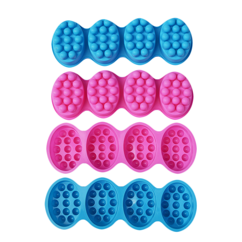 Custom Massage Bar Soap Making Tool Silicone Soap Mold