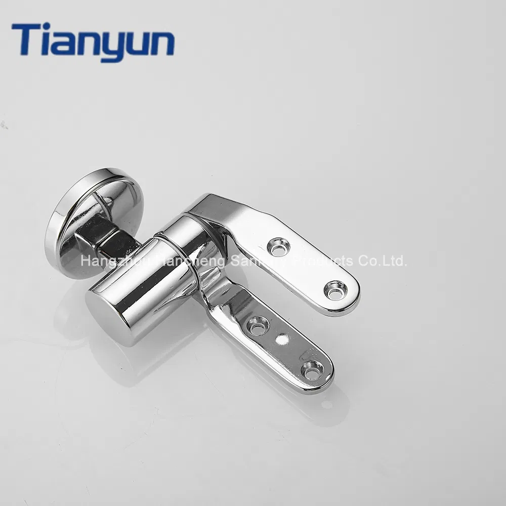 Zinc Alloy Toilet Seat Hinge Flush Toilet Cover Mounting Connector Toilet Lid Hinge