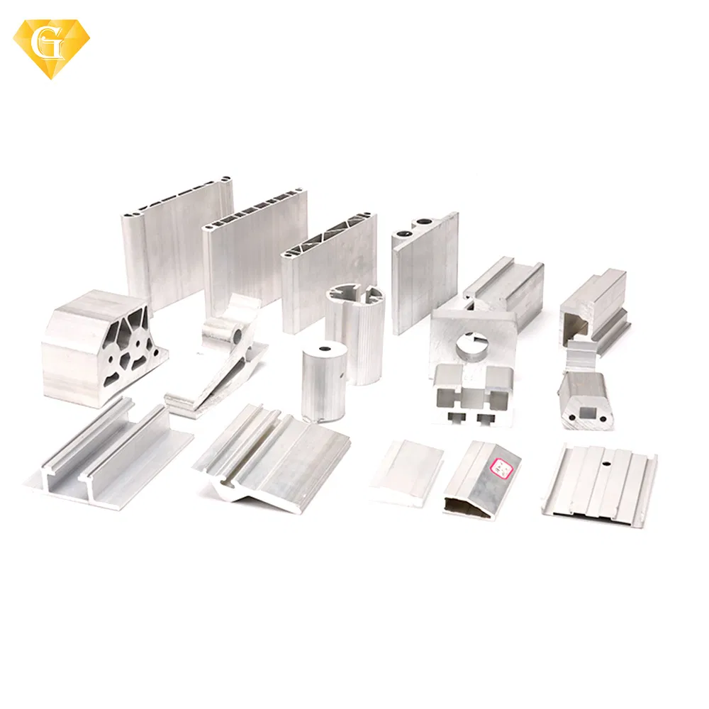 Customized Aluminum Profile Cutting and Processing Services for Doors and Windows, Extruded Aluminum Window Frame Profiles
