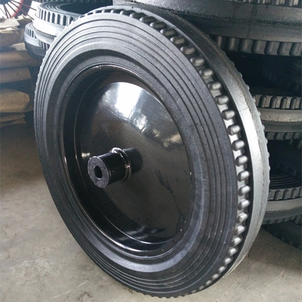 Solid Rubber Wheel Crumb Rubber Wheel