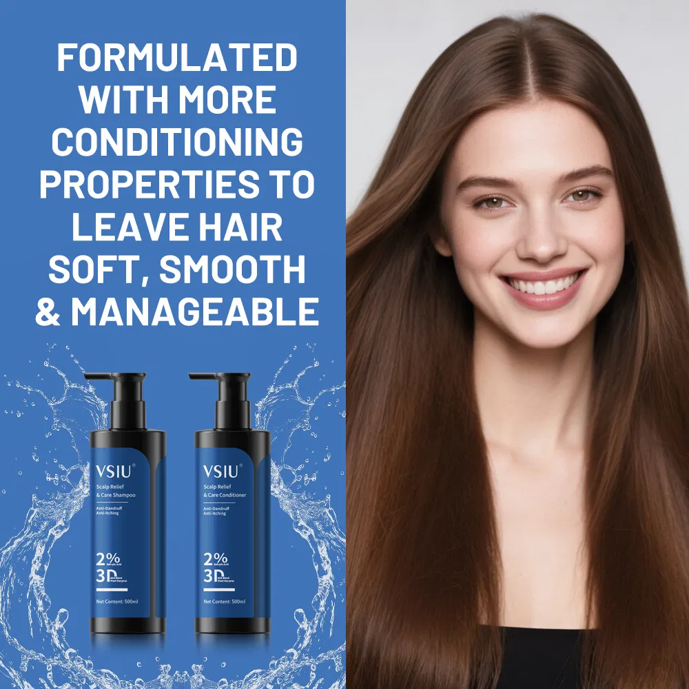 High Performance Anti-Dandruff Natural Ingredients Dry Hair Shampoo