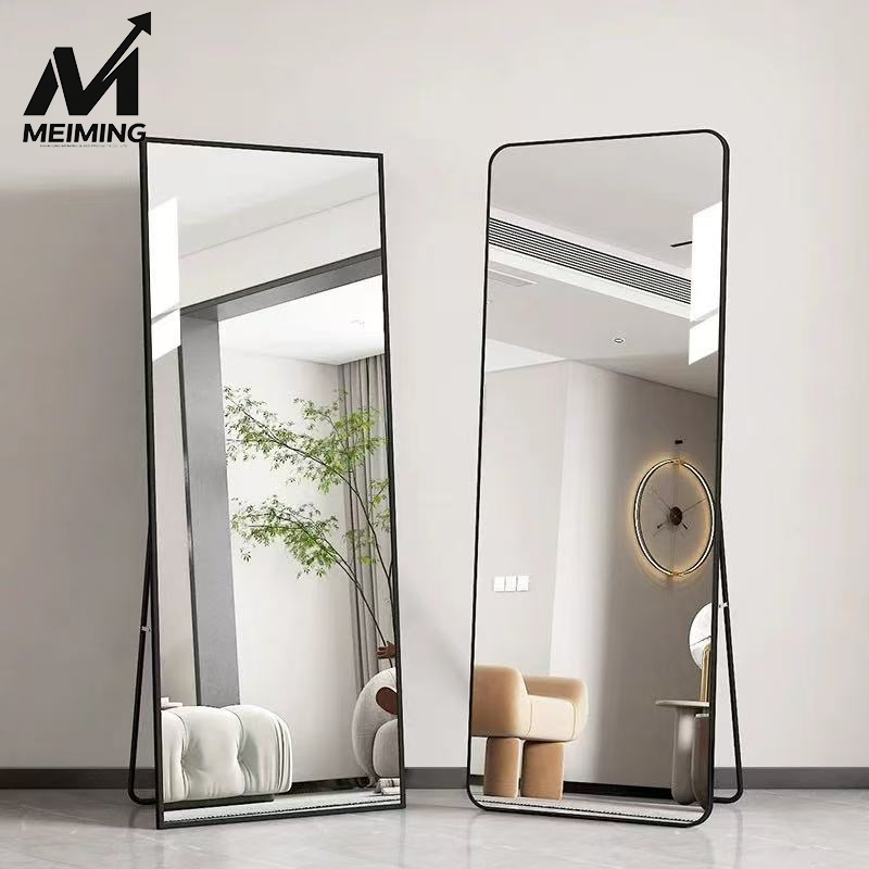 Multi-Functional All-in-One Dressing Mirror to Display The Clock and Temperature.