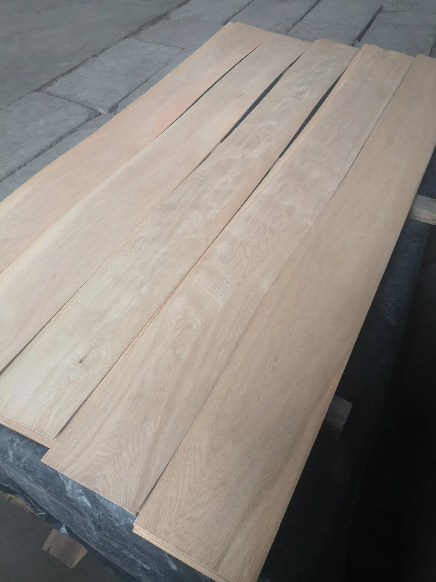 6.0mm Teak Oak Walnut Toplayer Flooring Lamella / Veneer for Engineered Floor