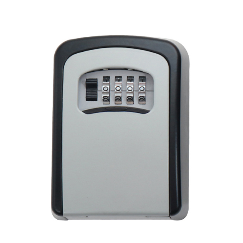 Wall Mount Safe Key Box with 4-Digit Combination Lock Box