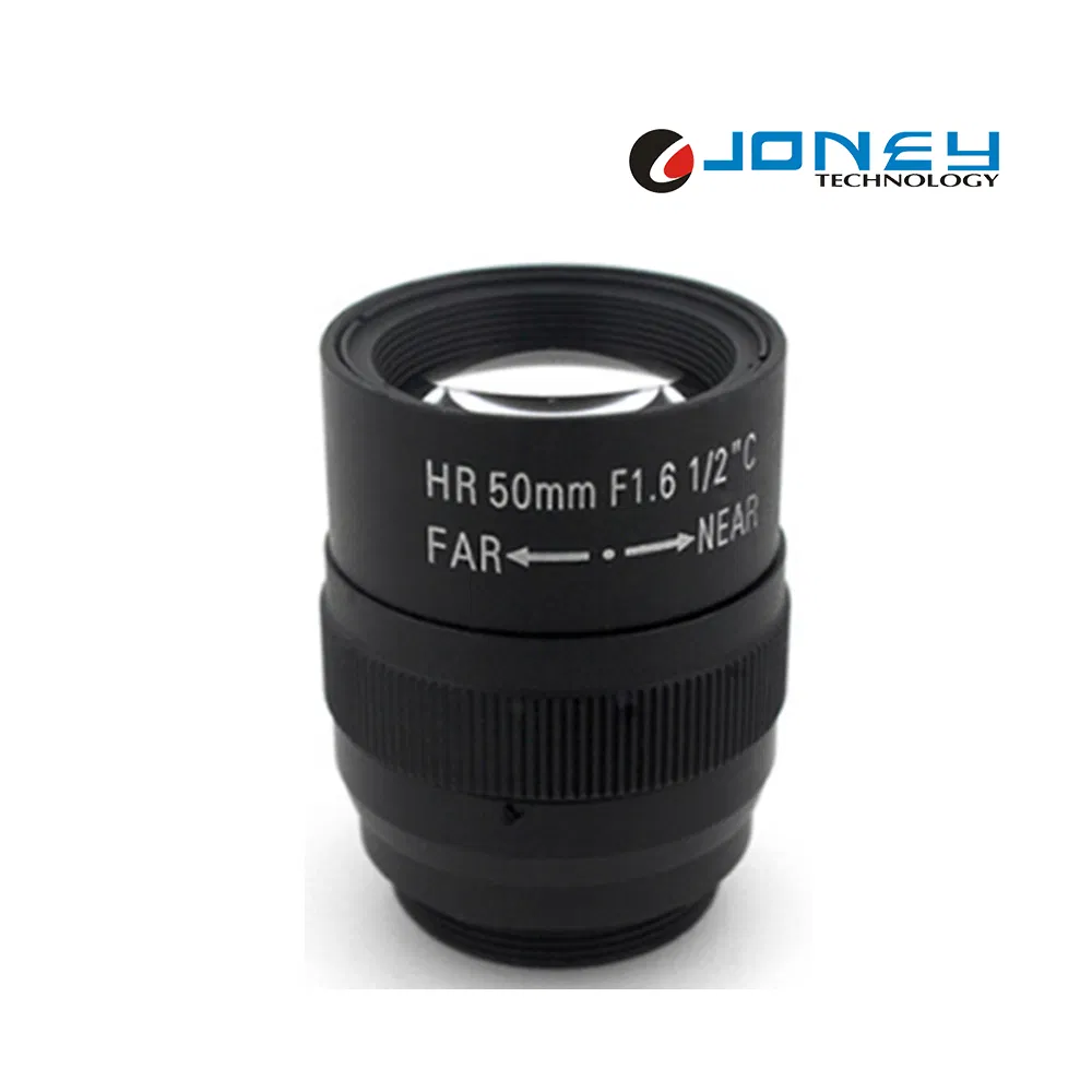 Объектив CCTV 50mm F1.6 CS, 2 Мп, ручная диафрагма