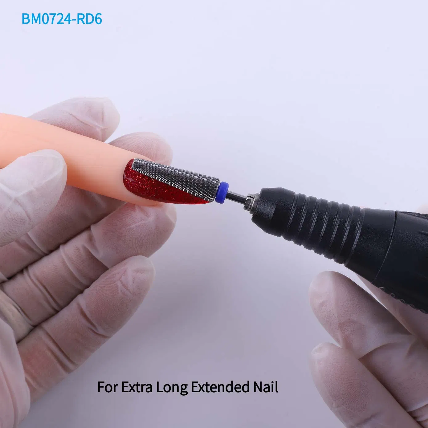 2023 New Arrival Super Long 6.8X24taper Barrel Nail Gel Polish Removing Extended Nail Carbide Nail Drill Bit