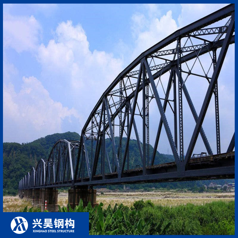 Custom Steel Structure Girder Bridge Prefab Arch Bridge for Municipal and Industrial Use