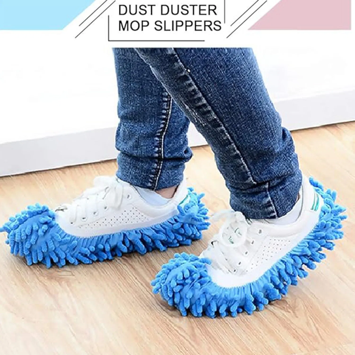 Shoes Cover for Mop Dust Duster Slippers Cleaning Floor