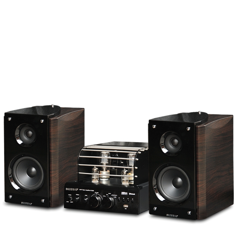 Electronic Tube Amplifier Speaker Set Combination HiFi Amplifier Home Audio Stereo