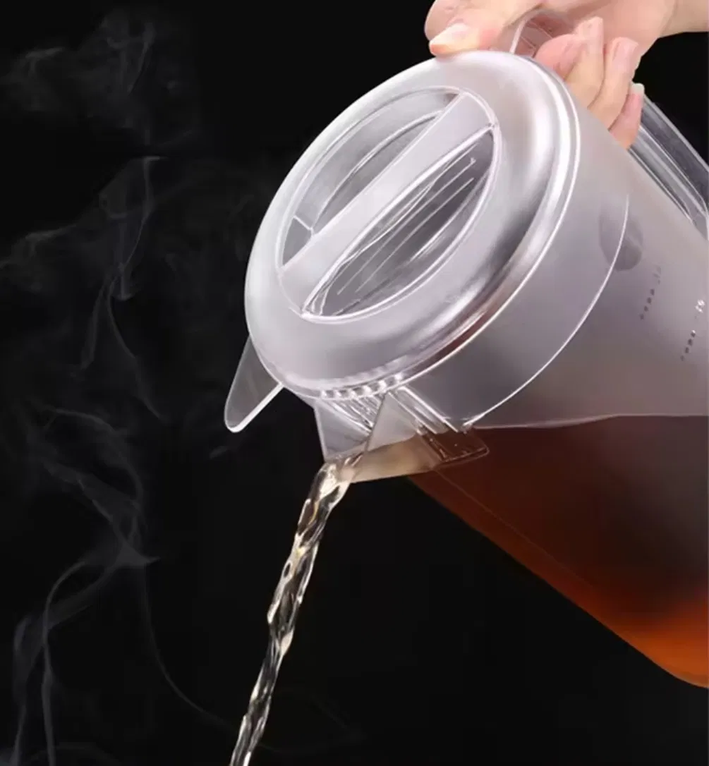 PC Cold Water Bottle Acrylic Frosted with Graduated Juice Jug Heat-Resistant Large-Capacity Plastic Commercial Drop-Resistant Cool Water Bottle
