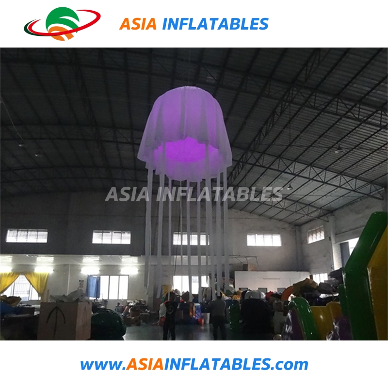Stage Decoration LED Inflatable Jellyfish/ LED Balloon for Party Decoration