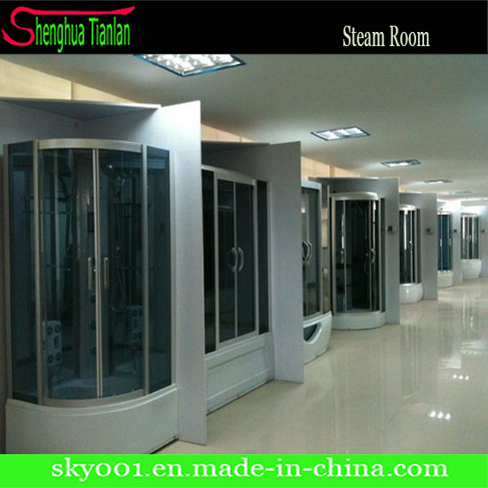 Fiber Tempered Glass Steam Shower Bath Room (TL-8889)