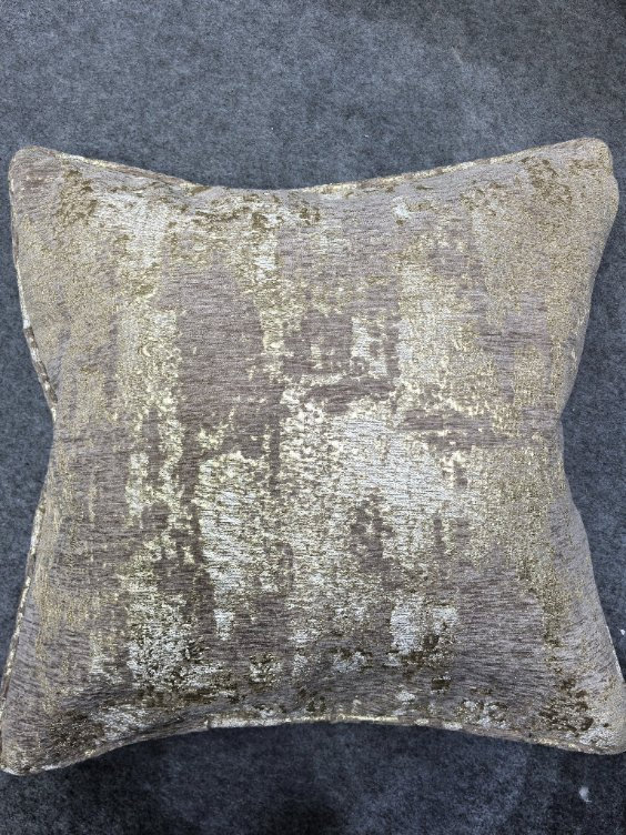 Metallic Chenille Pillow Cover Jacquard Cushion Cover