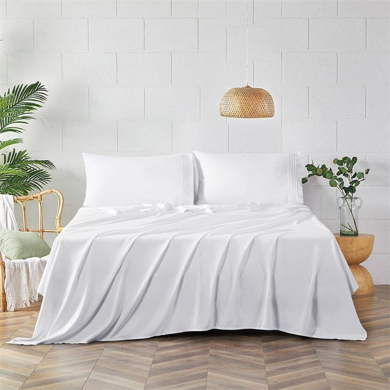 Luxury Hotel Quality 100% Egyptian Cotton Satin Stripe Duvet Cover Set