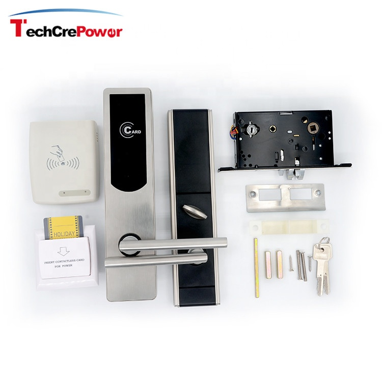 E829 Electronic Door Lock Magnetic Card Hotel Door Lock