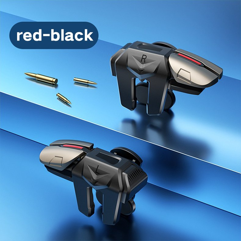 High Quality 6-Finger Aims Shooting Gamepad Joystick Smartphone Mobile Phone Game Triggers