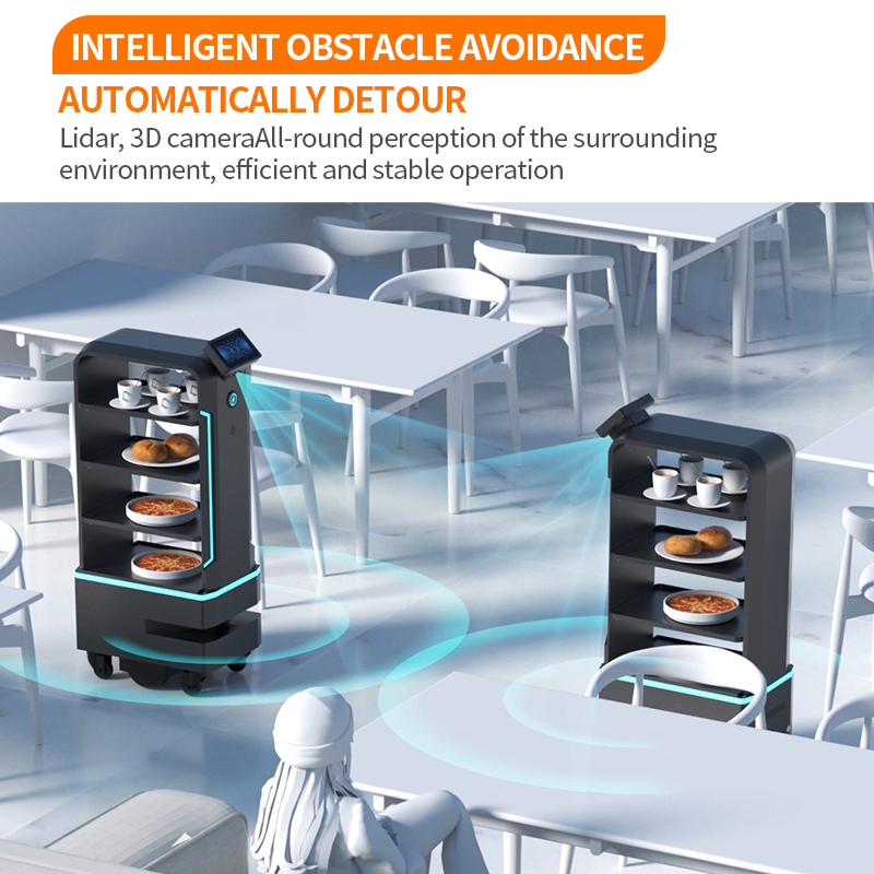 Robot Delivery Food Robots for Food Delivery Robot for Restaurant Autonomous Delivery Robot