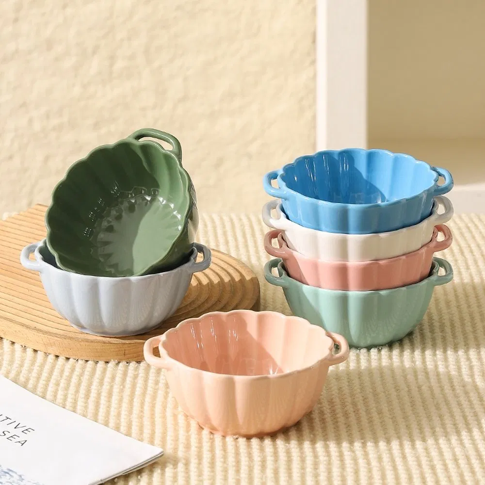 Strong Load Bearing Capacity High Hardness Ceramic Bowl for Restaurants