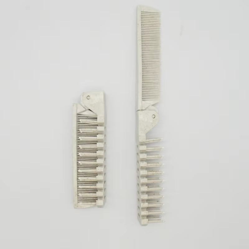 Custom Logo Hotel Accessories Hotel Portable Folding Comb