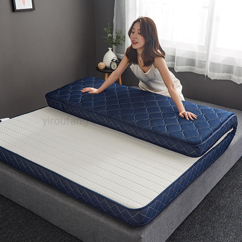 Bedding Linen Set 100% Cotton Army Style Bed Cheap Mattress Roll Foldable Portable Warm Gel Mattress Full