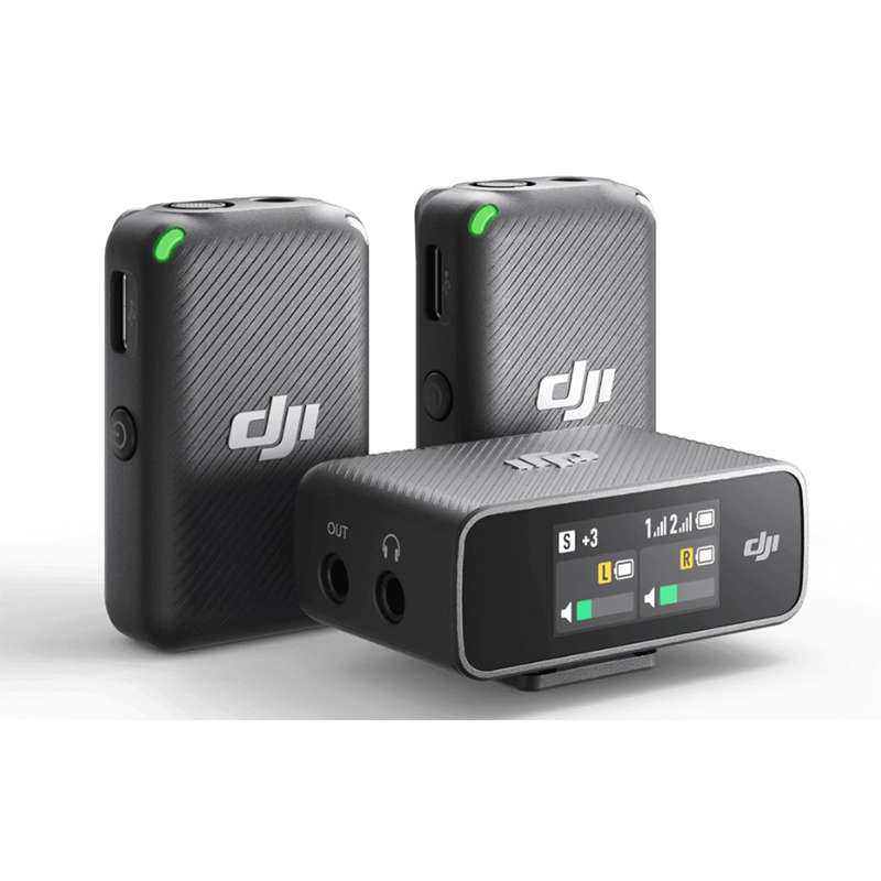 DJI Mic: радиомикрофон с передачей до 250м, 2 канала