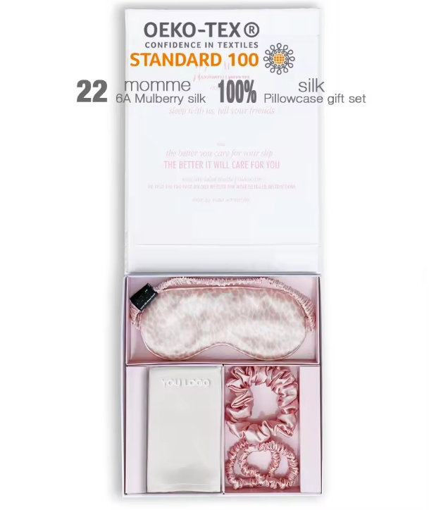 Wholesale Custom Silk Eye Cover Sleeping Under Eye Patches Eye Mask with Logo