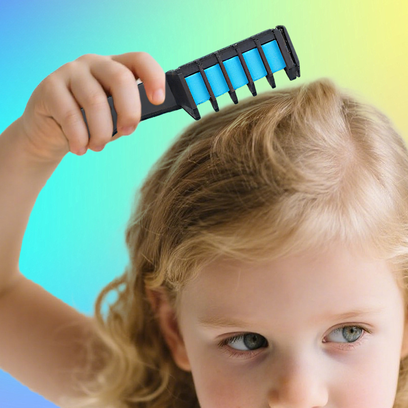 Hot Sale Quick Hair Dye Comb Portable 2 in 1 Hair Coloring Smoothing Cover Grey Hair Color Comb Brush