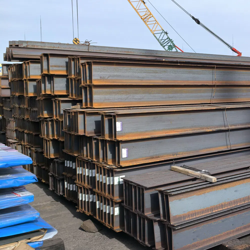 Standard Sizes Universal H Beam Sizes Steel Bridge Construction A36 A992 A572 Hot Rolled Steel Iron H Beam W6X7 Steel H Beam