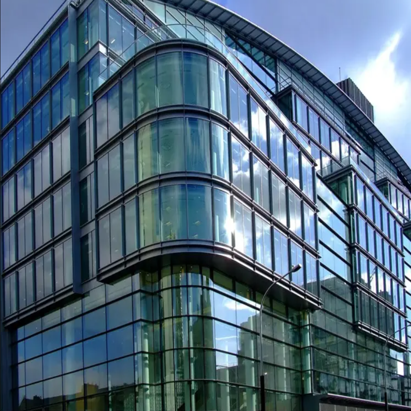 Thermal Resistant Aluminum&Glass Structure Curtain Wall System
