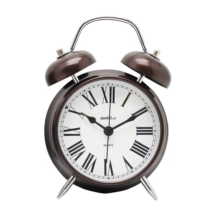 Twin Bell Alarm Clock Customized Table Clock Desk Cheap Desk Clocks