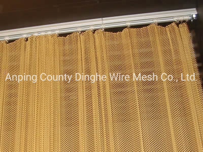 Stainless Steel Flexible Mesh Decoration Curtain Makes Your Buildings Stylish and Elegant