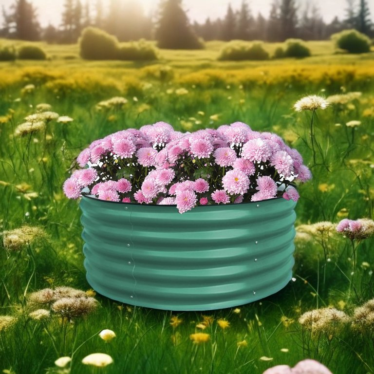 Уличный очаг из кортеновской стали с дровницей