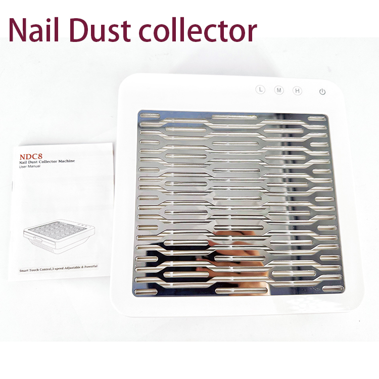 Nail Dust Collector Vacuum Machine Powerful Suction Nail Dust Cleaner