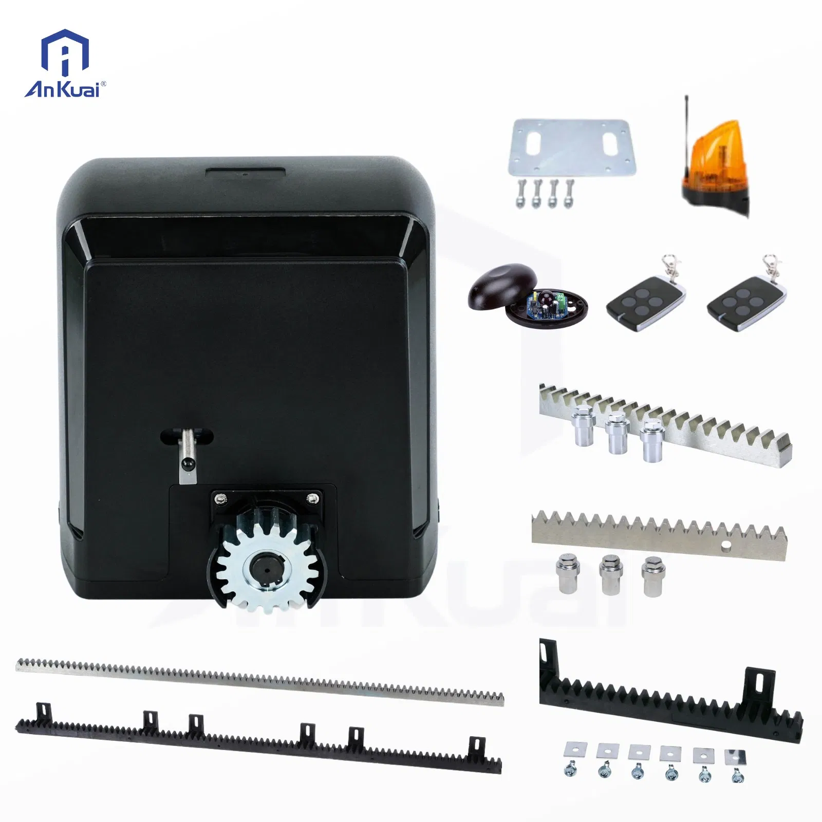 Ak800DC Smart Auto Door Opener for Commercial Use – Equipped with Remote, WiFi APP & Infrared Detection