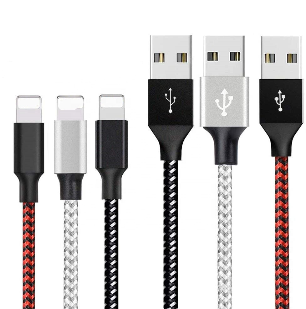 Кабель Lightning с нейлоновой оплеткой для iPhone