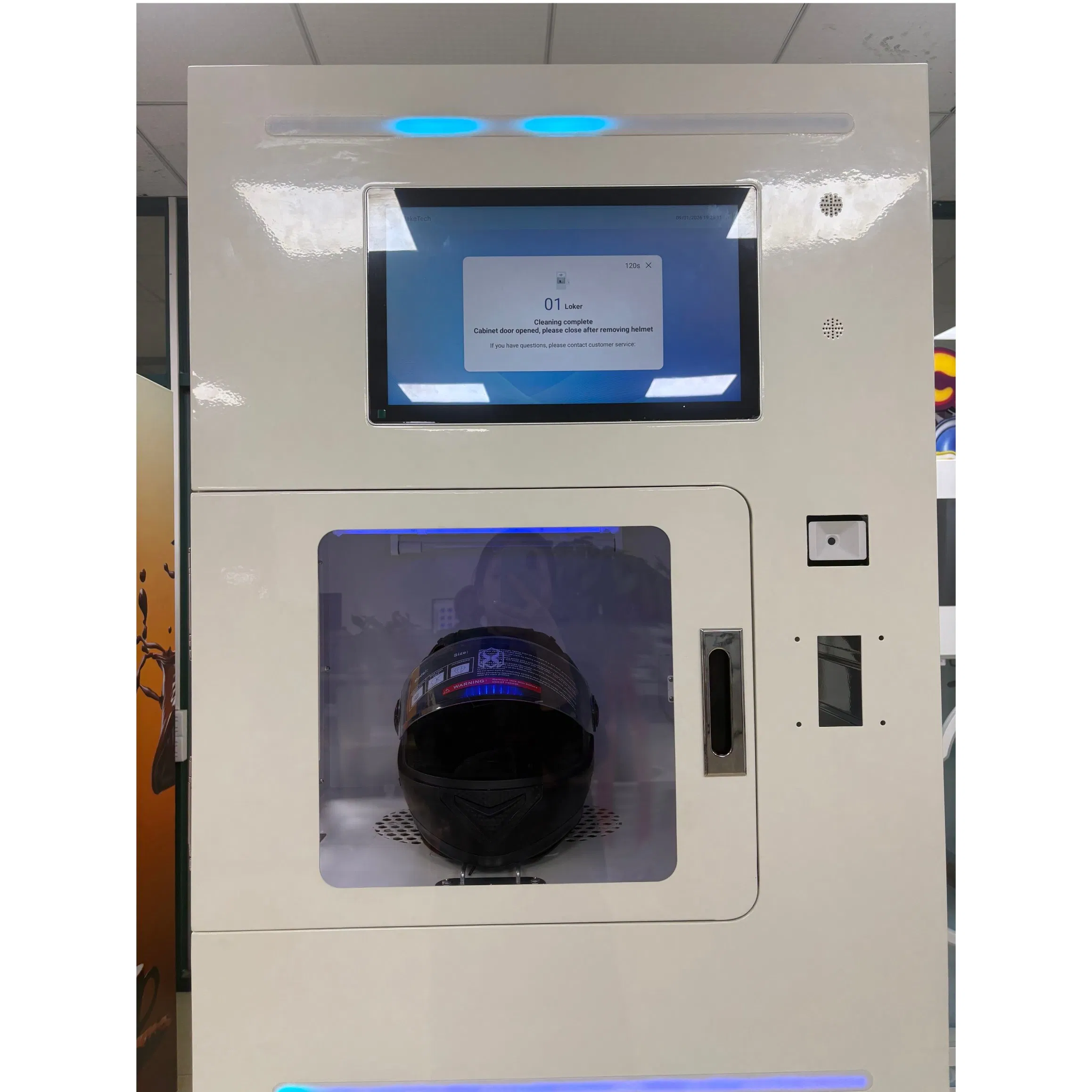 Self-Service Payment Automatic Helmet Cleaning Machine for Commercial Use Helmet Machine
