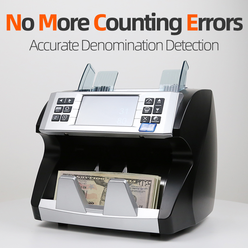 LD-7000B Mixed Denomination 2CIS Money Currency Counter Detector Machine cash counter