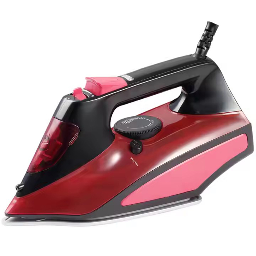 Electric 2200W Garment Steam Iron Non-Stick 420ml Capacity Soleplate Steamer