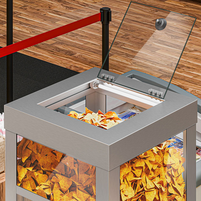 Electric Nacho Warmer for Warming Popcorn French Fries Chips with Good Quality