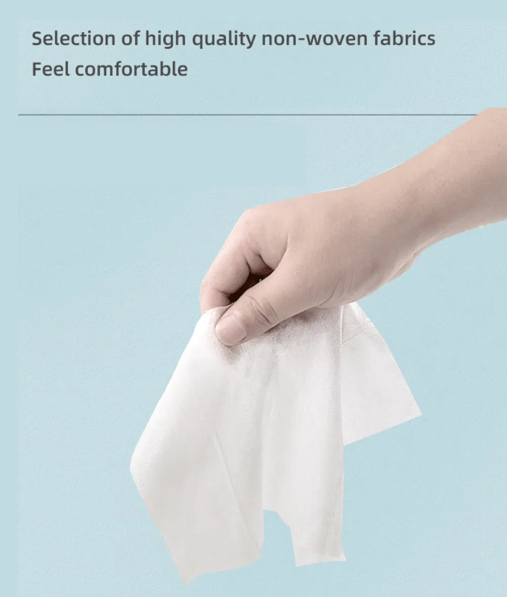 Lemon Scent 80counts Alcohol Free Canister Wet Wipe Disinfecting Cleaning Wipes with EPA