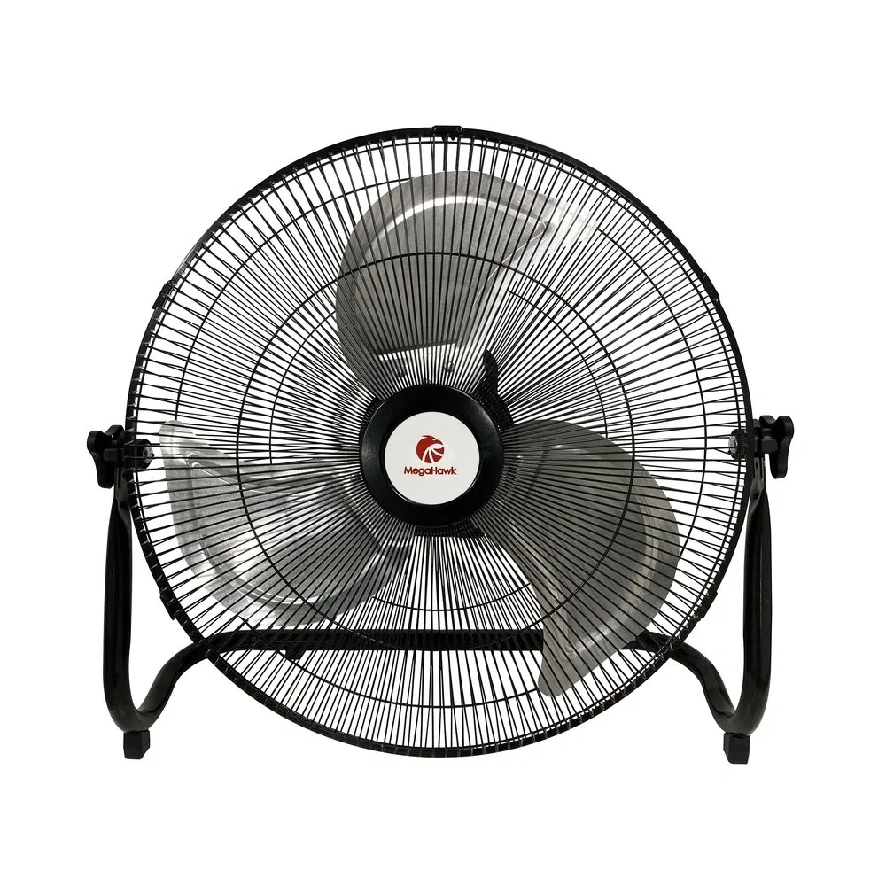 Automatic Shutoff Sturdy Level Lying Floor Electric Fan for Nursery Baby Room