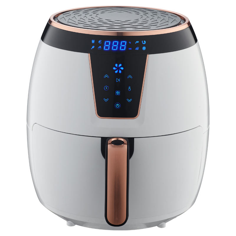 White Electrogilding Big Capacity Digital Touch Screen Control Air Fyrer Fryer Without Oil