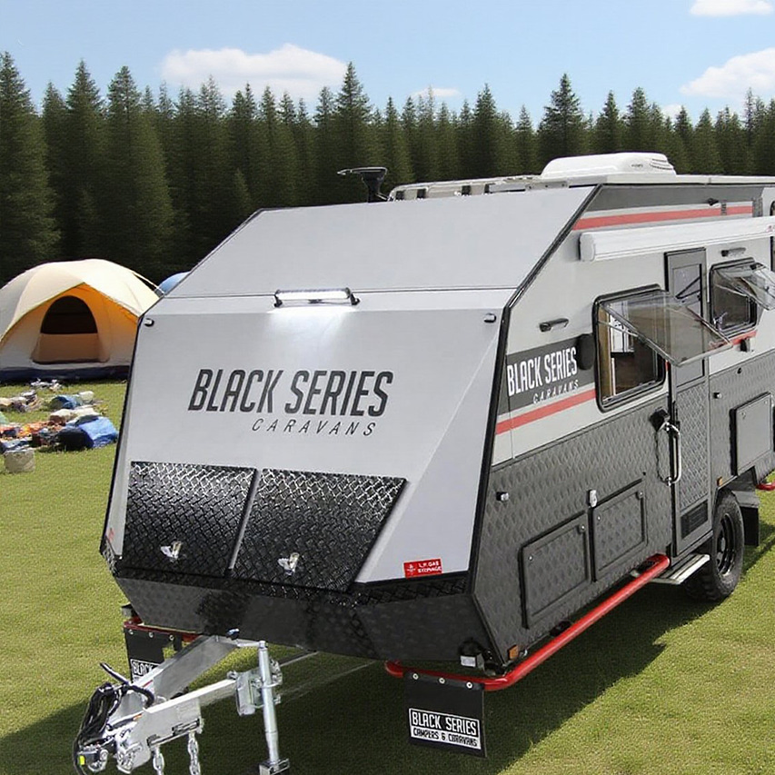 Hq15 Customizable 4X4 Motorhome Camper Trailer for off Road Adventures
